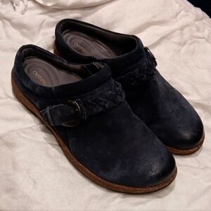 Aetrex Navy Slip-On Shoes Size 39 Usa 8